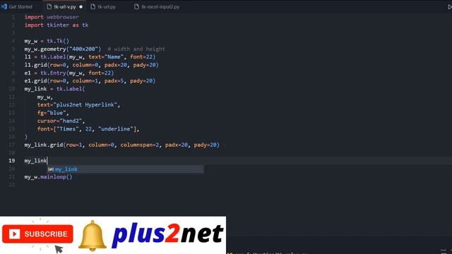 Using user input data of Tkinter to Pass to URL and opening web page by webbrowser смотреть онлайн