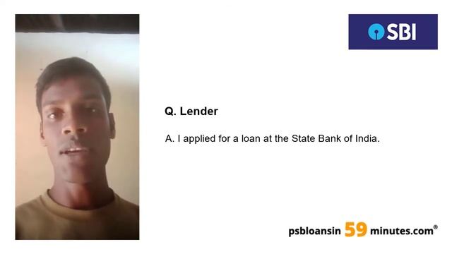 Mudra Loan - State Bank of India - PSB Loans in 59 Minutes - Customer Testimonials #218 смотреть онлайн