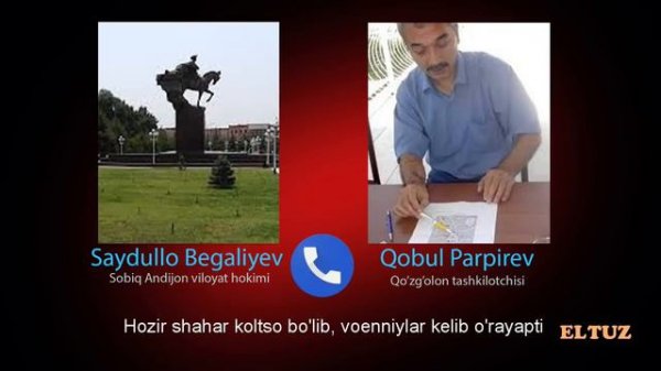 Андижон 13 май - қўзғолончиларнинг ИИВ билан амалга ошмаган келишуви