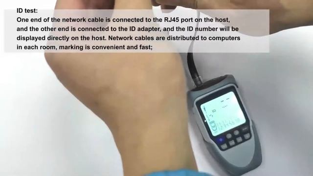 ET613/ET612 Network Cable Tester POE Test Line Finding смотреть онлайн