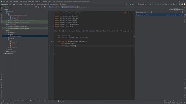 Tutorial Membuat CustomView pada Android (KOTLIN) смотреть онлайн