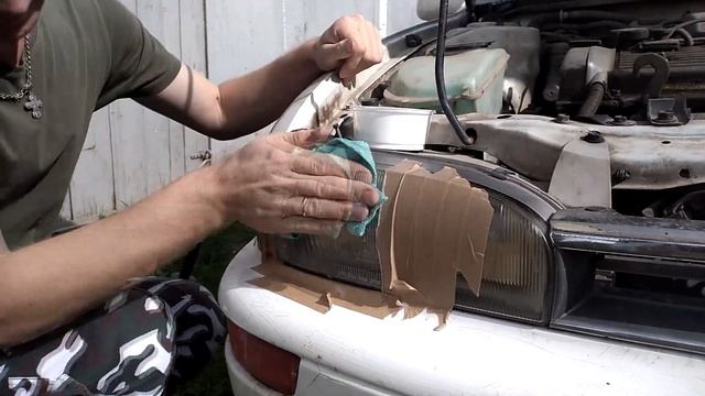 полировка фар своими руками смотреть онлайн