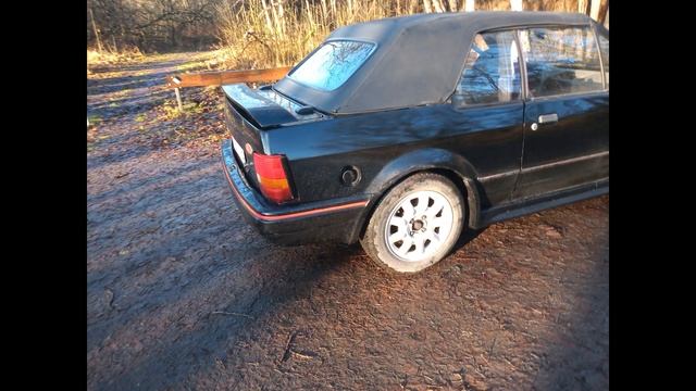 Ford Escort XR3i Cabriolet смотреть онлайн