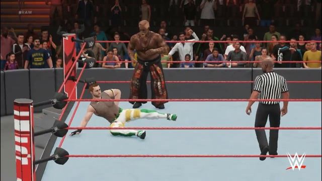 WWE RAW. 13 Elimination. 1 Lap. 10 Fight. Han vs. Karies смотреть онлайн