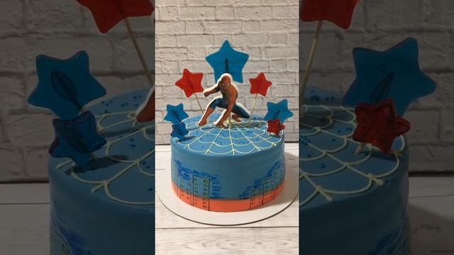 Торт"Человек паук" смотреть онлайн