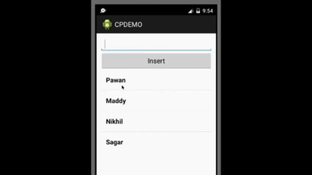 Android Custom Content Provider смотреть онлайн