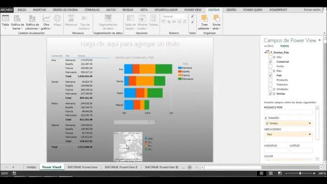 Tutorial creación de informes con PowerView en Excel 2013 смотреть онлайн