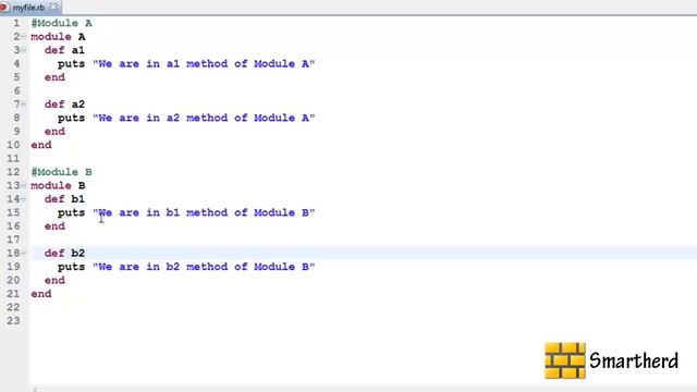 #32 Ruby tutorial : Mixins in Ruby with concept & Codes смотреть онлайн