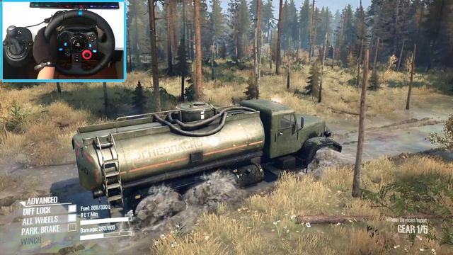 MUDRUNNER - Steering Wheel + Shifter | Logitech g29 gameplay смотреть онлайн