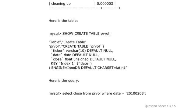 MySQL : MySQL slow query - "Waiting for query cache lock" смотреть онлайн