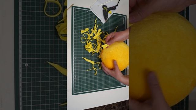 Весеннее солнышко. DIY. Подарок своими руками