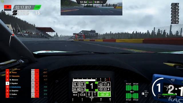 Blancpain GT Round 6 - Spa-Francorchamps смотреть онлайн