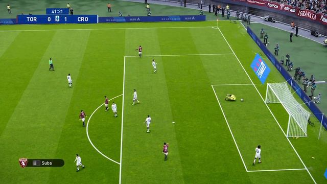 PES 2021 - Torino vs Crotone - PS4 GAMEPLAY смотреть онлайн