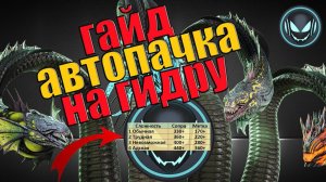 Гайд на сборку автопачки на Гидру, нужные герои, параметры и сеты | Gray plays | Raid SL