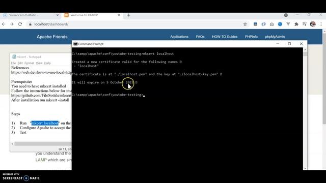 How to install https on XAMPP localhost смотреть онлайн