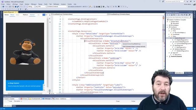 le Visual State Manager des Xamarin.Forms partie 2/3 смотреть онлайн