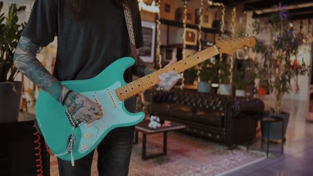 Fender Vintera ‘50s Stratocaster Sea Foam Green 2022 Mexico смотреть онлайн
