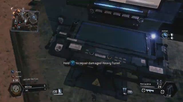 Titanfall - Gameplay (No Commentary) - Capture the Flag, Boneyard смотреть онлайн