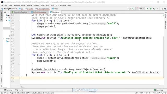 The Java Design Patterns Course--3 Implementation Example смотреть онлайн