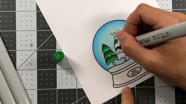 Snowglobe Card Tutorial | The Stamps of Life смотреть онлайн