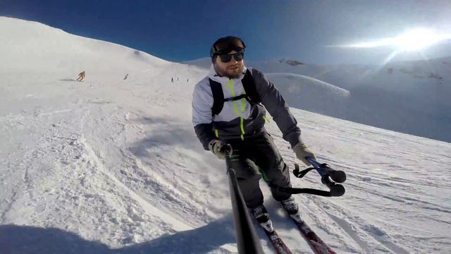 Красная Поляна 7.03.2016. Спуск с Роза Пик. Клуб Катуха Ростов. смотреть онлайн