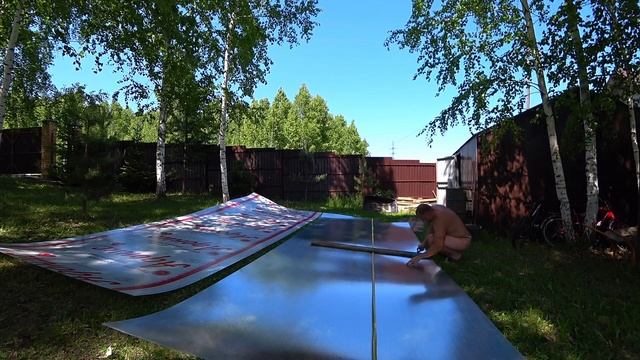 Теплица своими руками 3 часть: сборка и монтаж поликарбоната смотреть онлайн