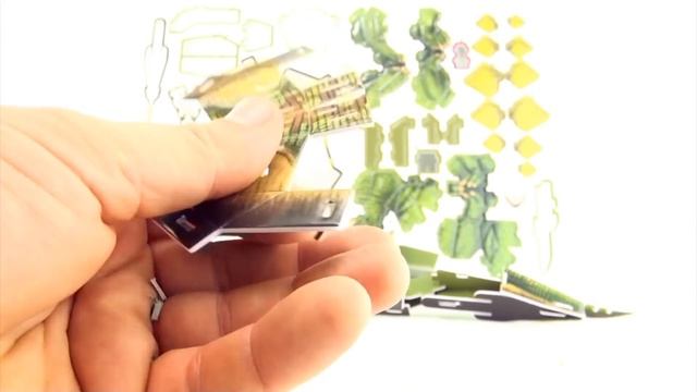Stegosaurus DINO 3D puzzle - Dinosaur model built in 3D - Build a Stegosaurus for kids смотреть онлайн