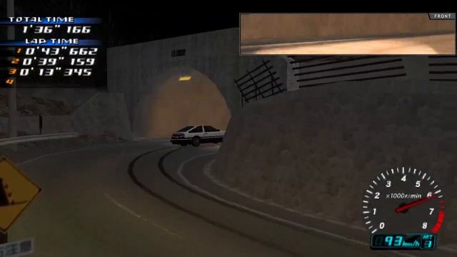 EK9 VS AE86, Happogahara, Daiki - Initial D: Street Stage (Story Mode, No Upgrade) | Gaming