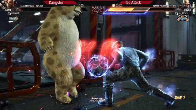 Tekken 8 ▰ Rangchu (Kuma) Vs Go Attack (Raven) ▰ Ranked Matches смотреть онлайн
