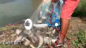 Кастинговая сеть! Китайская кастинговая сеть! Ловля Китайской кастинговой сетью с кольцом! рыбалка!