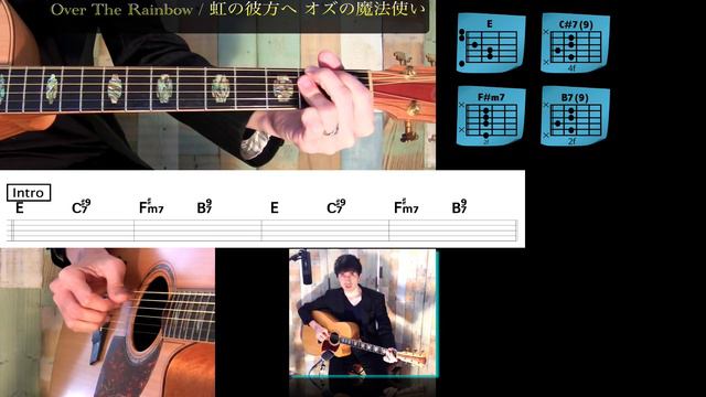 【Over the rainbow Intro1/3】ギター弾き語りレッスン 虹の彼方へ смотреть онлайн
