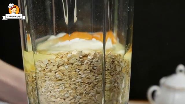 Творожные кексы с персиками смотреть онлайн