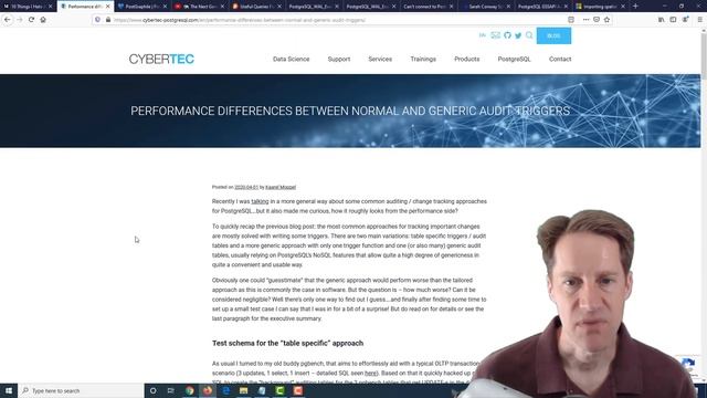 Scaling Postgres Episode 108 Ten Things | Audit Triggers | Schema Design | High Availability смотреть онлайн