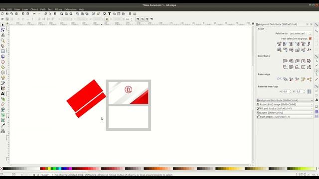 Inkscape | Simple Business Card Design (Speed Art)