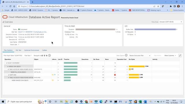 Script para usar SQL Monitoring a partir do SQLPLUS смотреть онлайн