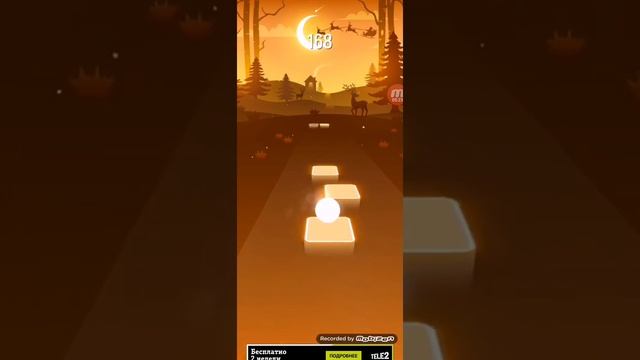 Проходим уровень за 50 гемов и не только! Dancing Road #2 смотреть онлайн