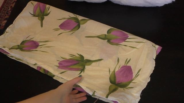 Уменьшаем подушку 70х70 см до 50х70 см смотреть онлайн