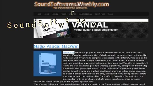How to download Magix Vandal Mac/Win Free ! смотреть онлайн