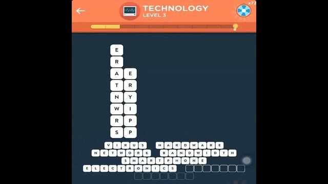 WordBrain 2 - Word Oracle Technology Level 1-5 Answers смотреть онлайн