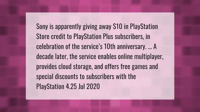 How Do I Get My Free $10 From PSN?