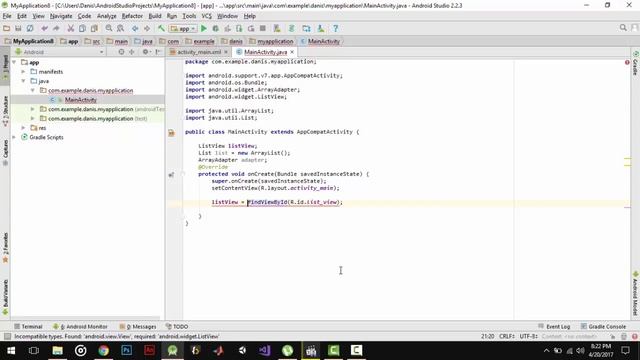 Creating a vertical scrollable list in Android Studio YouTube смотреть онлайн