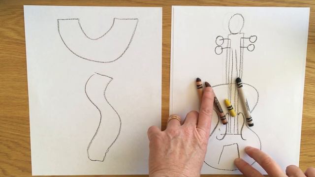 STEP 1: CUBISM - How to Draw Georges Braque's VIOLIN смотреть онлайн