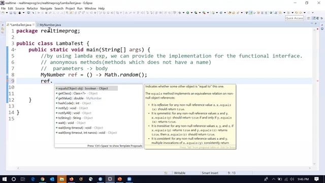 Lambda Expression | java 8 смотреть онлайн