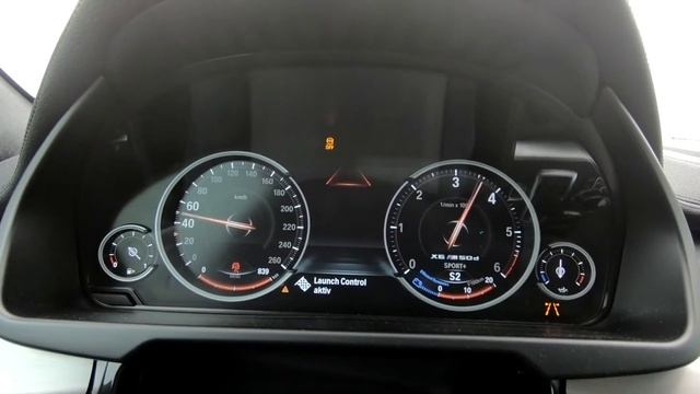 BMW X6 M50d F16 / Acceleration / Launch Control