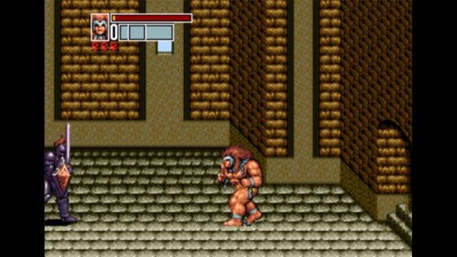 Sega Mega Drive 2 (Smd) 16-bit Golden Axe 3 Stage 6 Cursed City