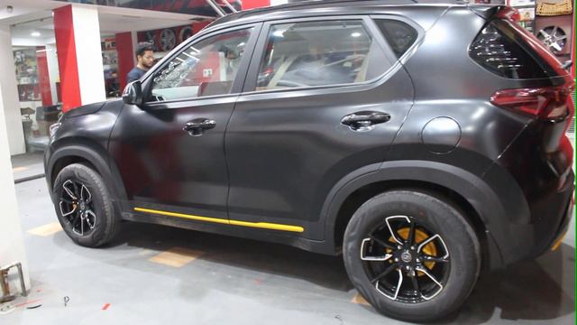 Matte Black Paint Protection film| KIA SONET X-Line | Alloy Wheels changed| HTX Plus| PPF смотреть онлайн