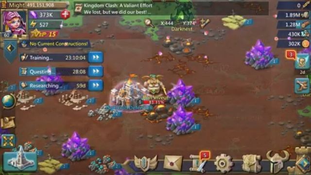 KVK Action Solo Trapping And Rallies - Lords Mobile смотреть онлайн