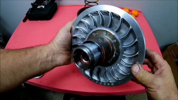 Maxsym 600i Решаем проблему сцепления.