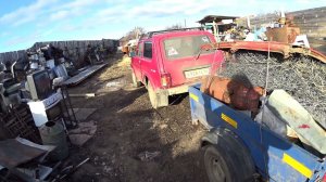 Обычный день деревенского металлоломщика!
