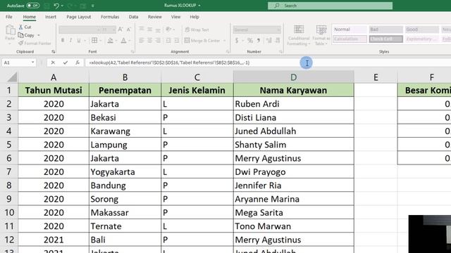 Cara Menggunakan Rumus XLOOKUP di Excel смотреть онлайн